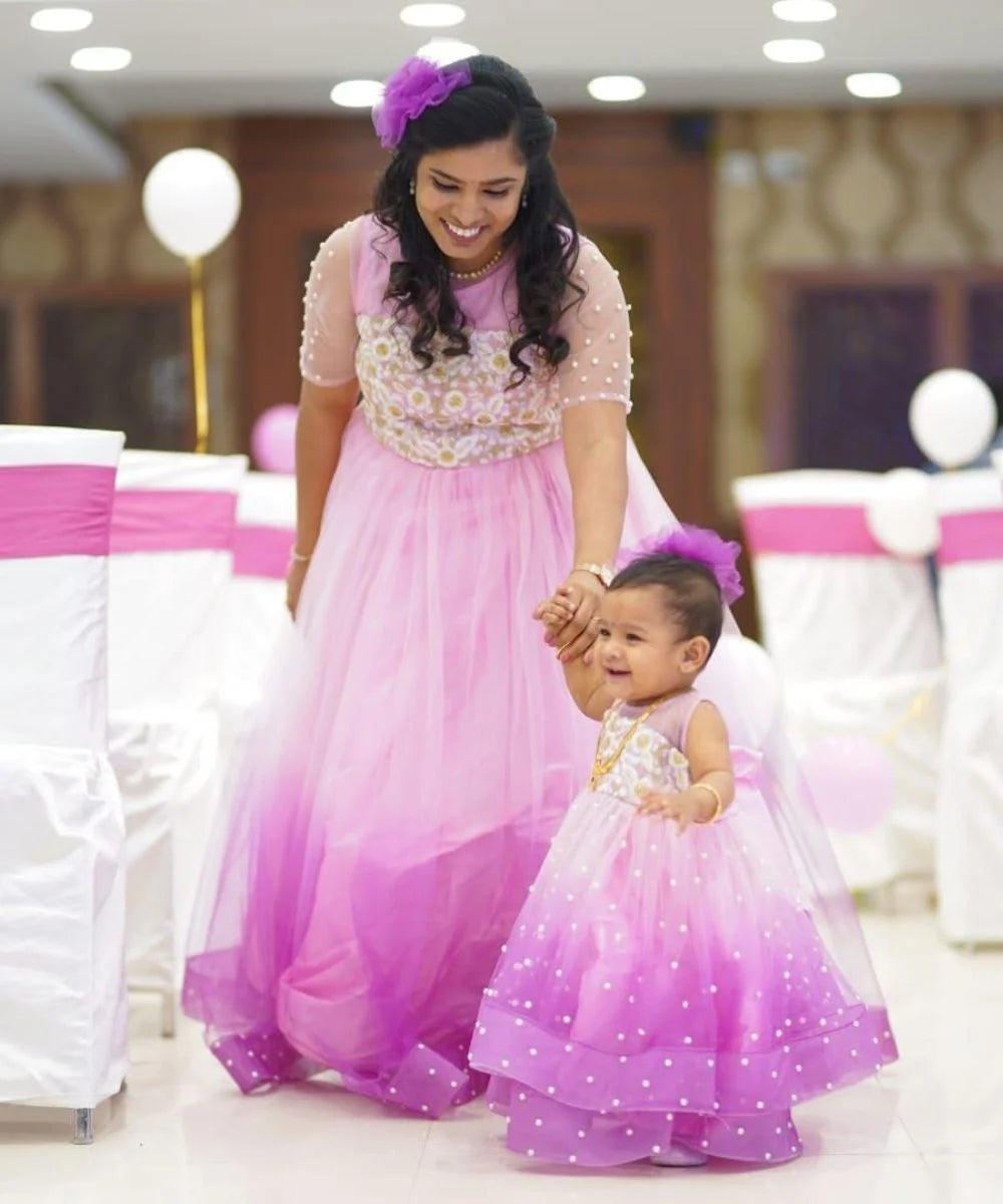 Mom and daughter gown dresses hotsell