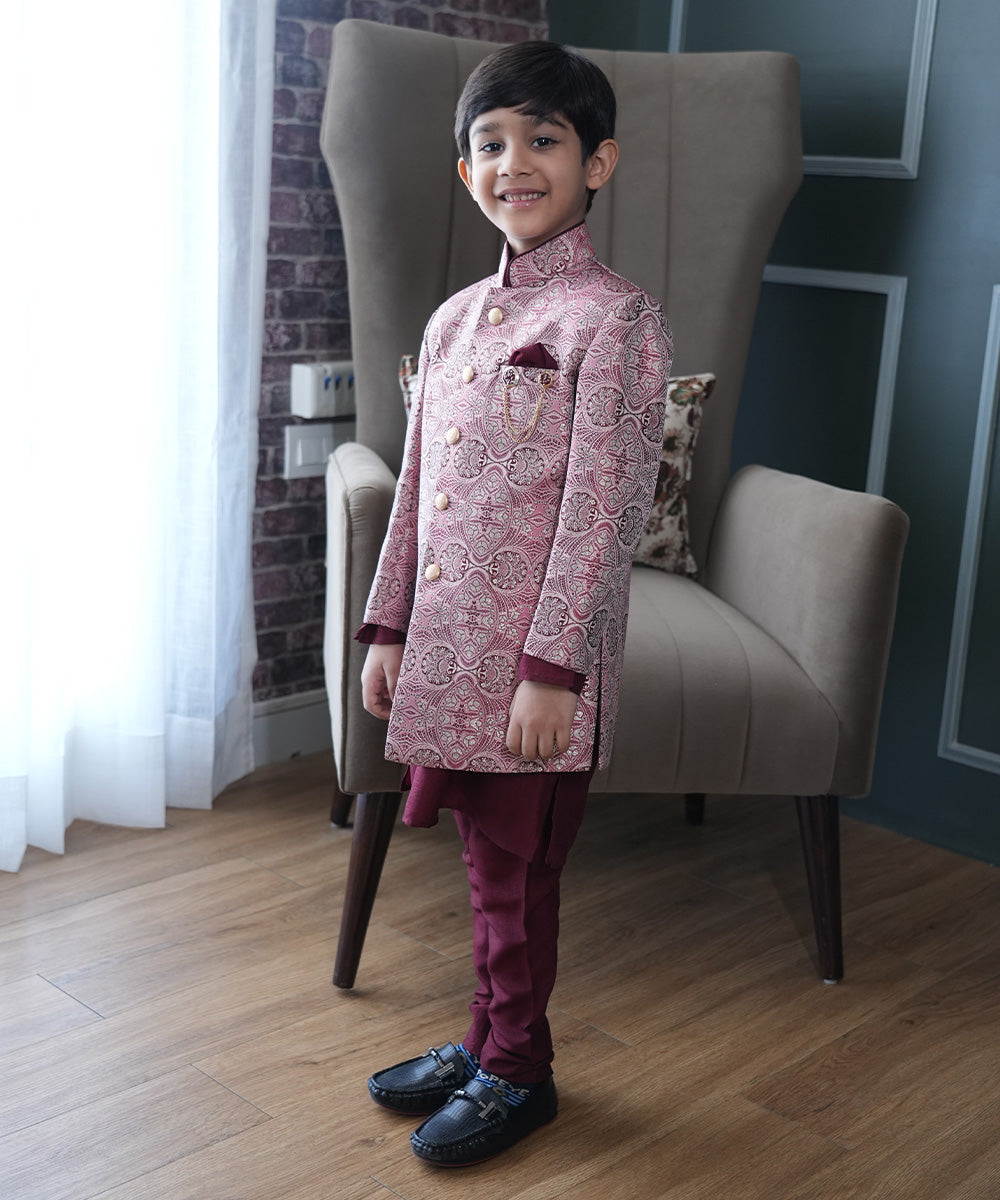 Pre-Order: Stylish Sherwani for Boys, Infants & Newborns (DM For Price)