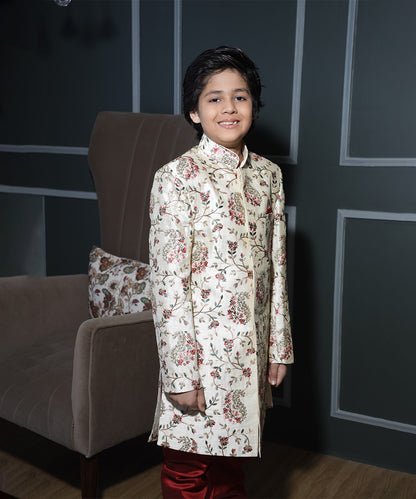 Pre-Order: Premium Sherwani for Infants & Boys (DM For Price)