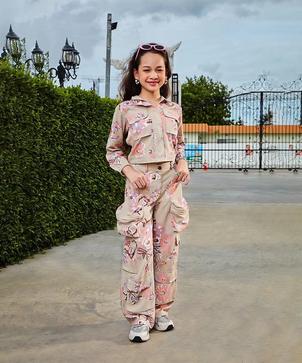 Cozy and Trendy Kids Co-ord Set for Girls Ideal for Everyday Wear 