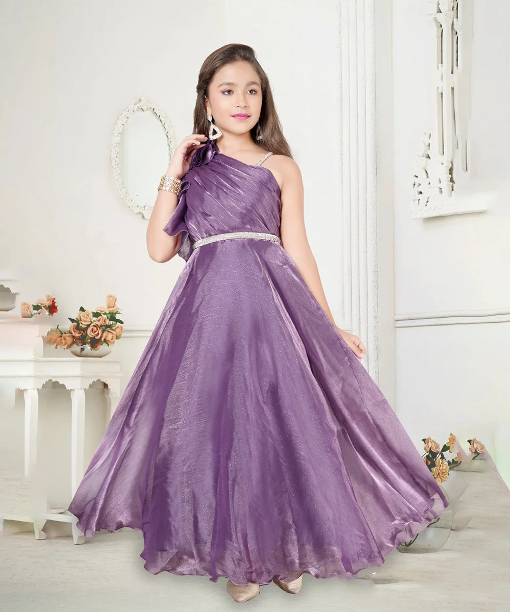 Stylish and Comfortable Kids Girls Gown in Beautiful Designs and Fabric