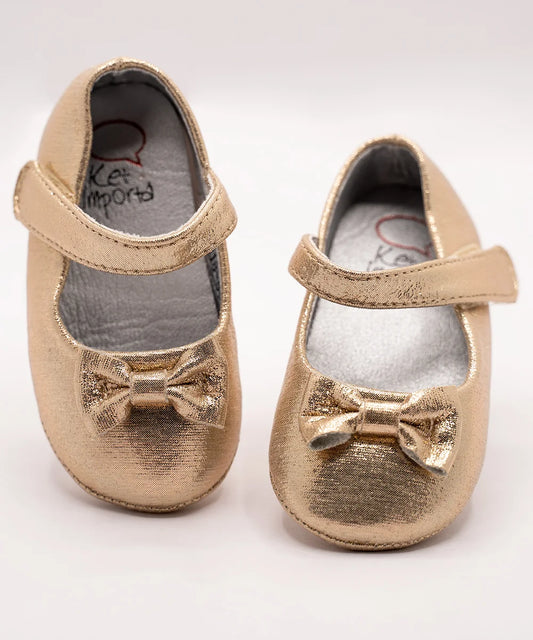 Golden Party wear Sandals for Infants