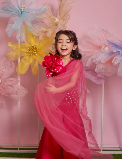 Pre Order: Pink Party Perfection Birthday Dress for Baby Girls