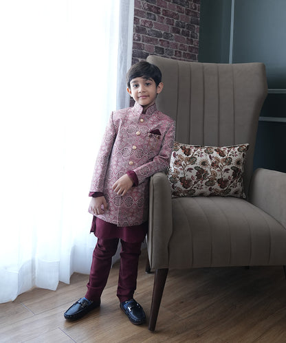 Pre-Order: Stylish Sherwani for Boys, Infants & Newborns (DM For Price)